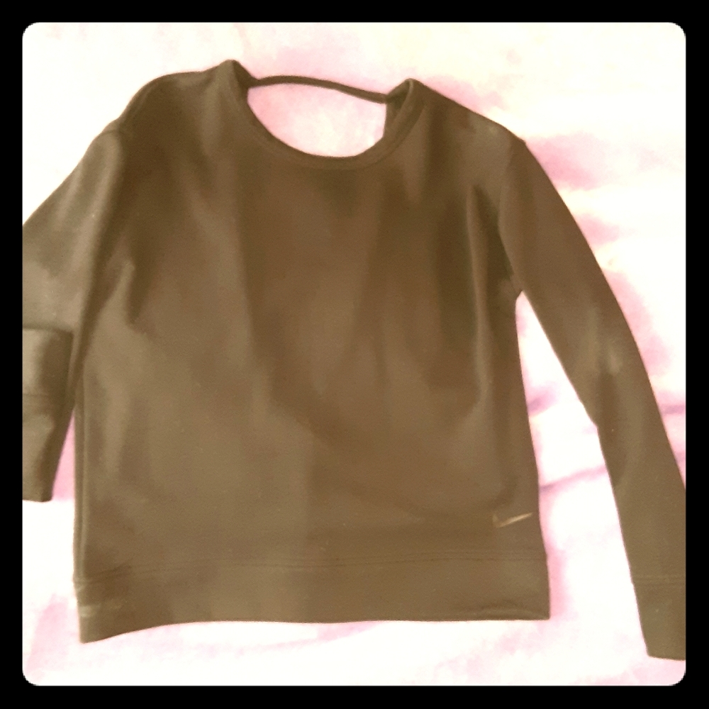 NIKE dry fit open back sweater